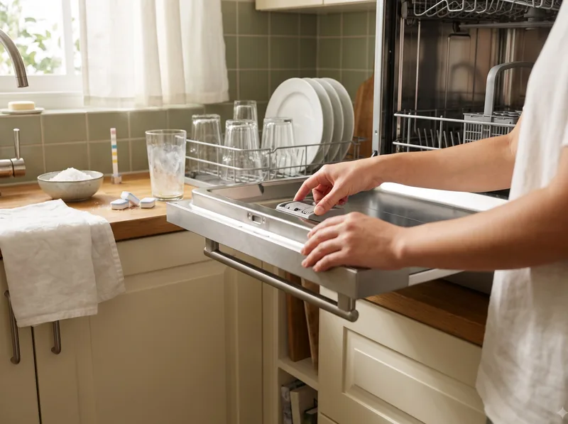 Mức làm mềm nước máy rửa bát: cách chỉnh đúng 6 bậc