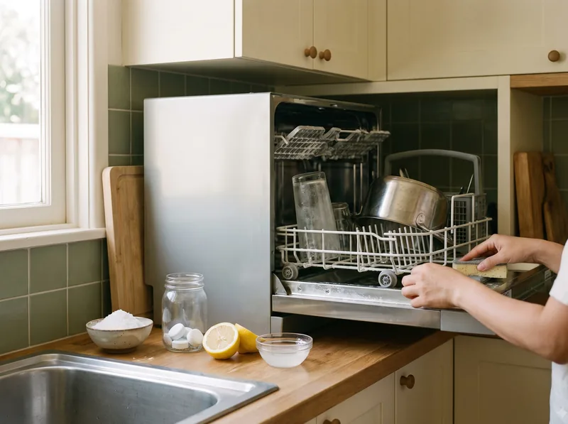 Máy rửa bát bị cặn vôi phải làm sao? 3 việc làm đủ